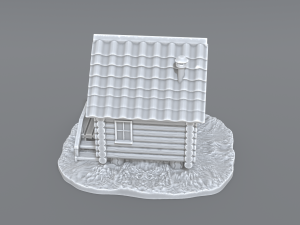 country house 3D 打印模型