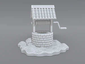 well 3D Print Model