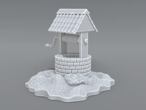 well 3D Print Model