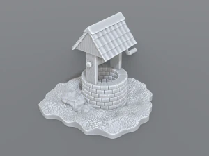 well 3D Print Model