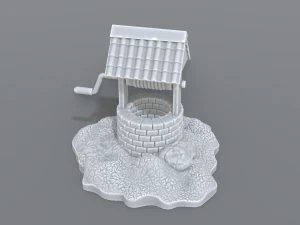 well 3D Print Model