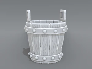 bucket 3D Print Model