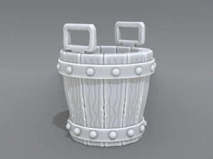 bucket 3D Print Model