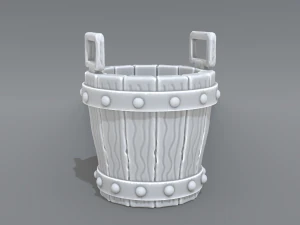bucket 3D Print Model