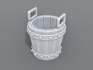 bucket Model do druku 3D