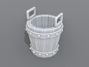bucket 3D Print Model