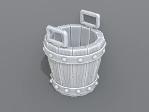 bucket 3D Print Model