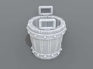 bucket 3D Print Model