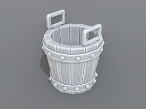 bucket 3D Print Model