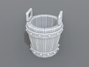 bucket 3D Print Model