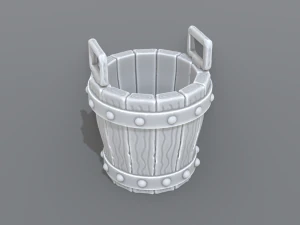 bucket 3D Print Model