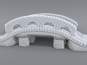 stone bridge Modelo de Impressão 3D