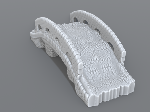 stone bridge Modelo de Impressão 3D