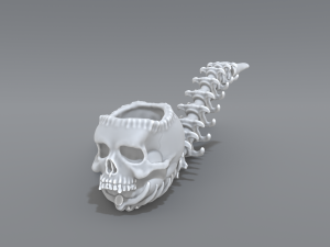 pipe skeleton 3D Print Model