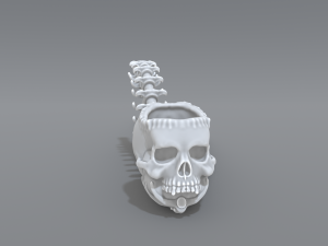 pipe skeleton 3D Print Model