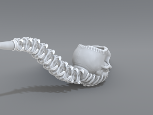 pipe skeleton 3D Print Model