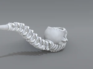 pipe skeleton 3D Print Model