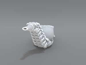 pipe skeleton 3D Print Model
