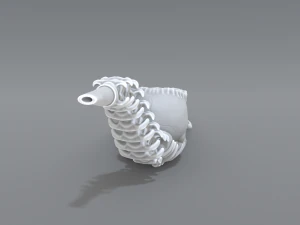pipe skeleton 3D Print Model