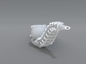 pipe skeleton 3D Print Model