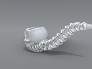 pipe skeleton 3D Print Model