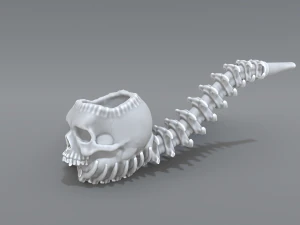 pipe skeleton 3D Print Model