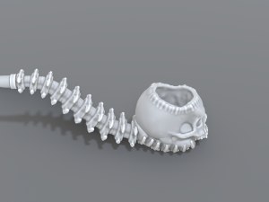 pipe skeleton 3D Print Model
