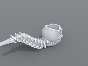 pipe skeleton 3D Print Model