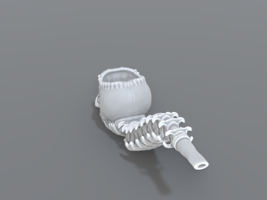 pipe skeleton 3D Print Model