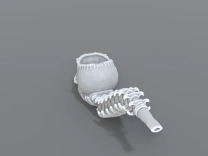 pipe skeleton 3D Print Model