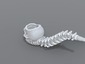 pipe skeleton 3D Print Model