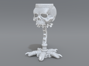 skull cup 3D प्रिंट मॉडल