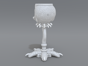 skull cup 3D 프린트 모델
