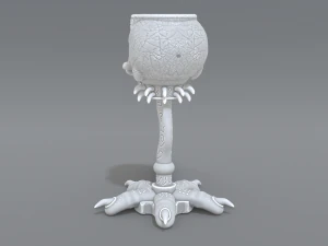 skull cup 3D Print Model