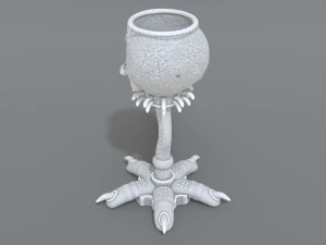 skull cup 3D Print Model