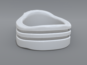 ring scull 3D 프린트 모델