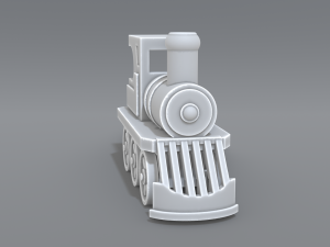 steam locomotive toy Model Cetak 3D