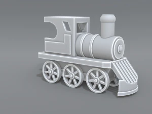 steam locomotive toy 3D Print Model