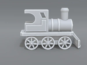 steam locomotive toy 3D Print Model