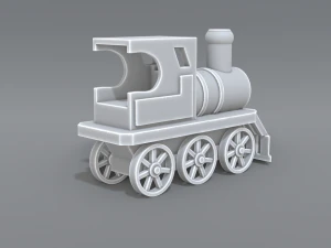 steam locomotive toy 3D Print Model
