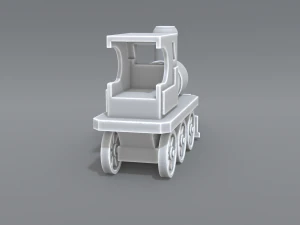 steam locomotive toy 3D Print Model
