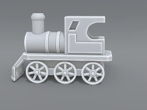 steam locomotive toy 3D Print Model