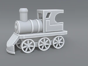 steam locomotive toy 3D Print Model