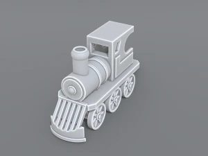steam locomotive toy 3D Print Model