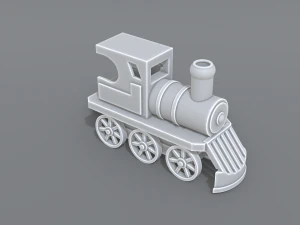 steam locomotive toy 3D Print Model