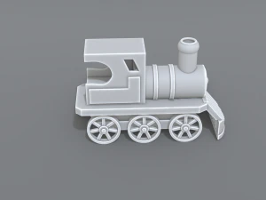 steam locomotive toy 3D Print Model