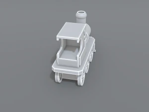 steam locomotive toy 3D Print Model