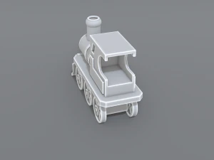 steam locomotive toy 3D Print Model