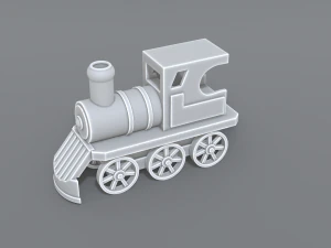 steam locomotive toy 3D Print Model