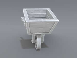 wheelbarrow 3D Print Model